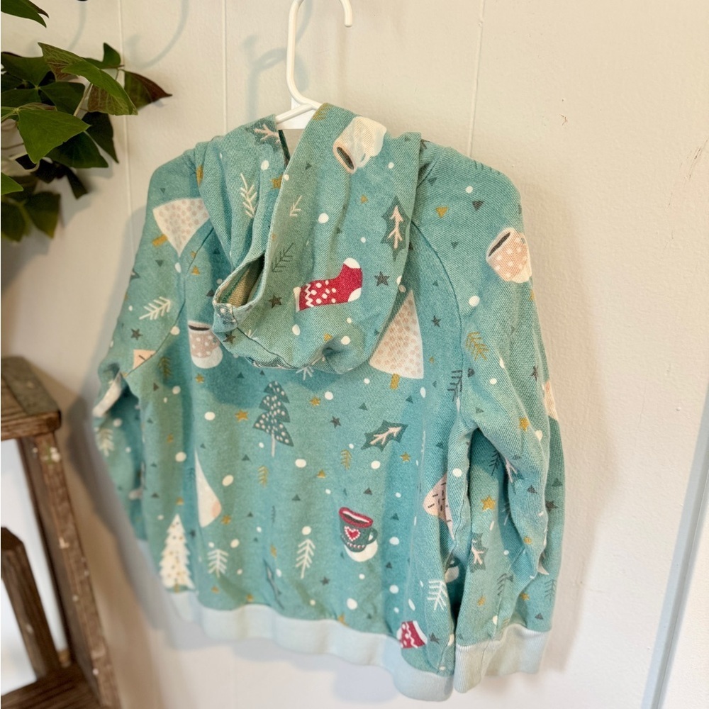 ❄️ Dot Dot Smile Limited Edition Holiday Hoodie | Size 7 Kids 🎄☕️ - Picture 4 of 7